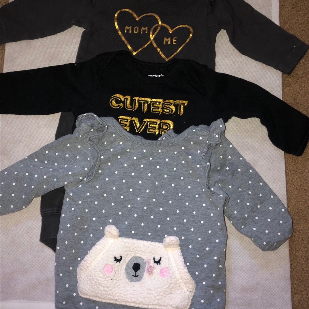 Baby girl clothes sized 3m/3-6m